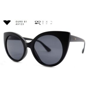 Óculos de Sol Vizzano Ouro 81 – Quadrado Flat Top Dourado