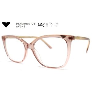 Óculos de Grau Vizzano Diamond OB – Armação Quadrada Oversized