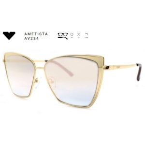 Óculos de Sol Vizzano Ametista – Quadrado Oversized Degradê