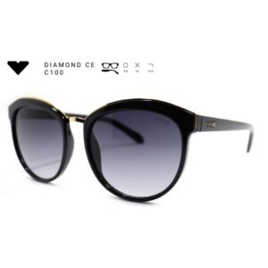 Óculos de Sol Vizzano Diamond CE – Gatinho Moderno em Metal