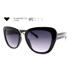 Óculos de Sol Vizzano Diamond CV – Aviador Clássico Dourado