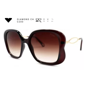 diamond ch c200 armacao oculos de sol feminino milano vizzano otica vision dor aracaju
