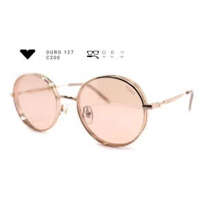 ouro 127 c200 armacao oculos de sol feminino milano vizzano otica vision dor aracaju