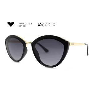 ouro 133 c100 armacao oculos de sol feminino milano vizzano otica vision dor aracaju