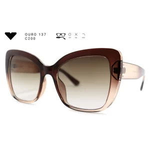 ouro 137 c200 armacao oculos de sol feminino milano vizzano otica vision dor aracaju