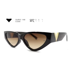 ouro 148 c200 armacao oculos de sol feminino milano vizzano otica vision dor aracaju