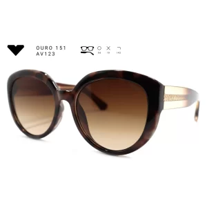 ouro 151 av123 armacao oculos de sol feminino milano vizzano otica vision dor aracaju