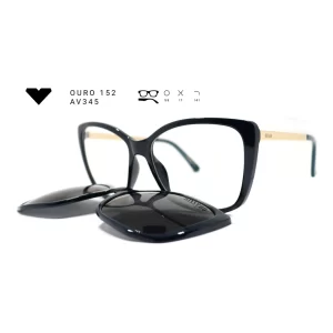 ouro 152 av345 armacao oculos de grau feminino milano vizzano otica vision dor aracaju