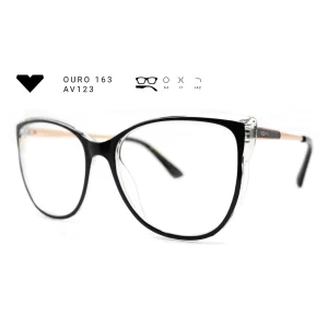 ouro 163 av123 armacao oculos de grau feminino milano vizzano otica vision dor aracaju