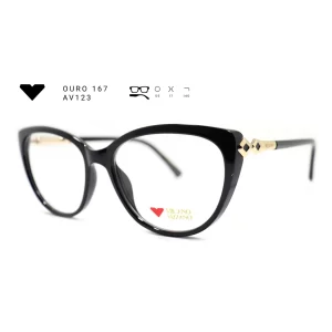 ouro 167 av123 armacao oculos de grau feminino milano vizzano otica vision dor aracaju