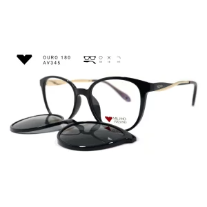 ouro 180 av345 armacao oculos de grau feminino milano vizzano otica vision dor aracaju