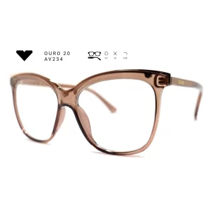 ouro 20 av234 armacao oculos de grau feminino milano vizzano otica vision dor aracaju