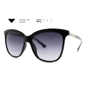 ouro 20 c400 armacao oculos de sol feminino milano vizzano otica vision dor aracaju
