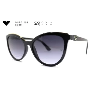ouro 201 c300 armacao oculos de sol feminino milano vizzano otica vision dor aracaju