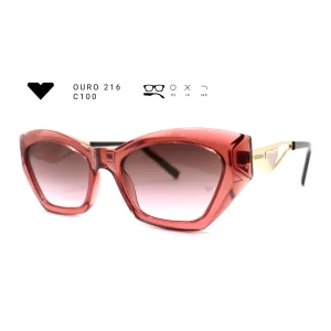ouro 216 c100 armacao oculos de sol feminino milano vizzano otica vision dor aracaju