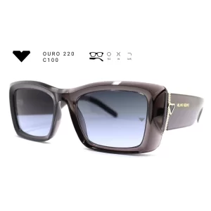 ouro 220 c100 armacao oculos de sol feminino milano vizzano otica vision dor aracaju