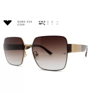 ouro 224 c200 armacao oculos de sol feminino milano vizzano otica vision dor aracaju