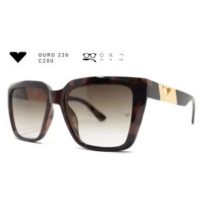 ouro 226 c200 armacao oculos de sol feminino milano vizzano otica vision dor aracaju