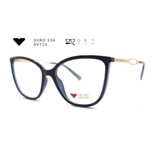 ouro 236 av123 armacao oculos de grau feminino milano vizzano otica vision dor aracaju