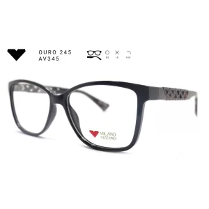 ouro 245 av345 armacao oculos de grau feminino milano vizzano otica vision dor aracaju