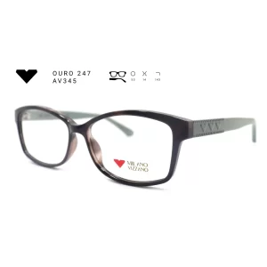 ouro 247 av345 armacao oculos de grau feminino milano vizzano otica vision dor aracaju