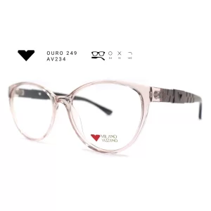ouro 249 av234 armacao oculos de grau feminino milano vizzano otica vision dor aracaju