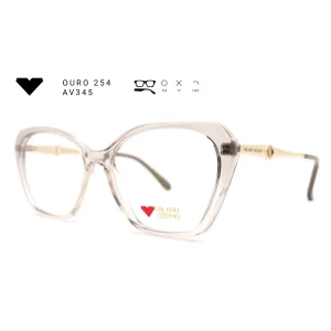 ouro 254 av345 armacao oculos de grau feminino milano vizzano otica vision dor aracaju