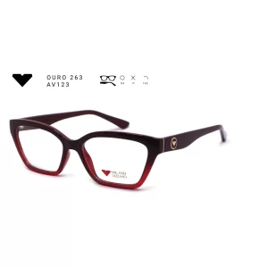 ouro 263 av123 armacao oculos de grau feminino milano vizzano otica vision dor aracaju