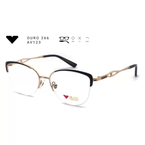 ouro 266 av123 armacao oculos de grau feminino milano vizzano otica vision dor aracaju
