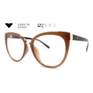 ouro 28 av345 armacao oculos de grau feminino milano vizzano otica vision dor aracaju
