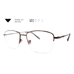 ouro 37 av234 armacao oculos de grau feminino milano vizzano otica vision dor aracaju