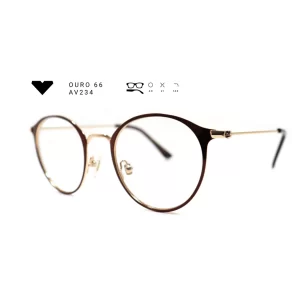 ouro 66 av234 armacao oculos de grau feminino milano vizzano otica vision dor aracaju