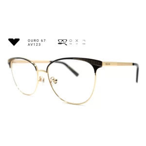 ouro 67 av123 armacao oculos de grau feminino milano vizzano otica vision dor aracaju