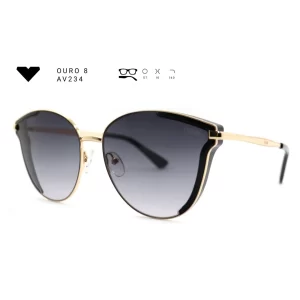ouro 8 av234 armacao oculos de sol feminino milano vizzano otica vision dor aracaju