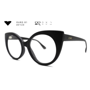 ouro 81 av123 armacao oculos de grau feminino milano vizzano otica vision dor aracaju