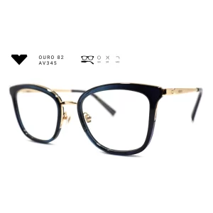 ouro 82 av345 armacao oculos de grau feminino milano vizzano otica vision dor aracaju