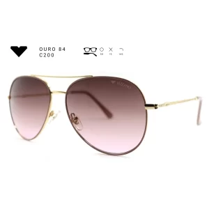 ouro 84 c200 armacao oculos de sol feminino milano vizzano otica vision dor aracaju