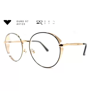 ouro 97 av123 armacao oculos de grau feminino milano vizzano otica vision dor aracaju