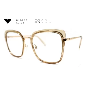 ouro 98 av123 armacao oculos de grau feminino milano vizzano otica vision dor aracaju