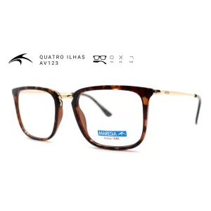 quatro ilhas av123 armacao oculos de grau masculino maresia otica vision dor aracaju