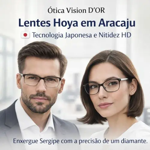 Lentes Hoya em Aracaju - Proteção BlueControl e resistência LongLife na Ótica Vision D'Or