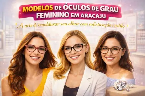 Modelos de Óculos de Grau Feminino em Aracaju - Coleção Vision D'Or