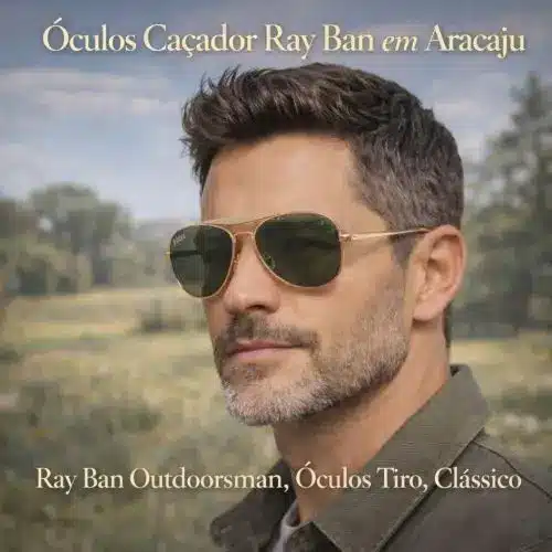 Guia Ótica Vision D'OR – Óculos de Grau e de Sol em Aracaju Óculos Caçador Ray-Ban em Aracaju – O Clássico Outdoorsman e Visagismo