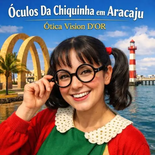 Guia Ótica Vision D'OR – Óculos de Grau e de Sol em Aracaju Óculos Da Chiquinha em Aracaju – Estilo Retrô, Geek Chic e Qualidade Premium