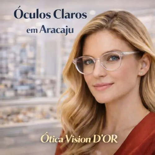 Guia Ótica Vision D'OR – Óculos de Grau e de Sol em Aracaju Óculos Claros em Aracaju – Armações Transparentes, Modernidade e Visagismo