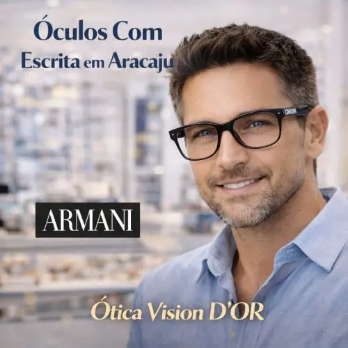Guia Ótica Vision D'OR – Óculos de Grau e de Sol em Aracaju Óculos Com Escrita em Aracaju – Marcas Originais, Status e Visagismo