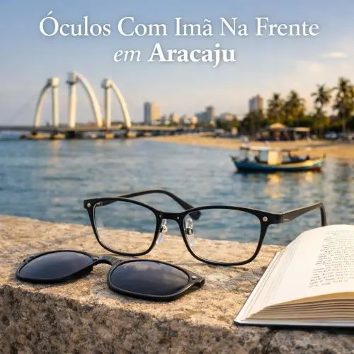 Guia Ótica Vision D'OR – Óculos de Grau e de Sol em Aracaju Óculos Com Imã Na Frente em Aracaju – Conexão Magnética e Praticidade