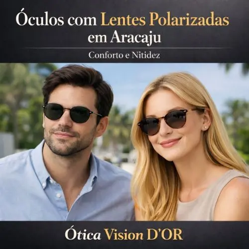 Demonstração de lentes polarizadas eliminando o reflexo solar no asfalto e na água em Aracaju
