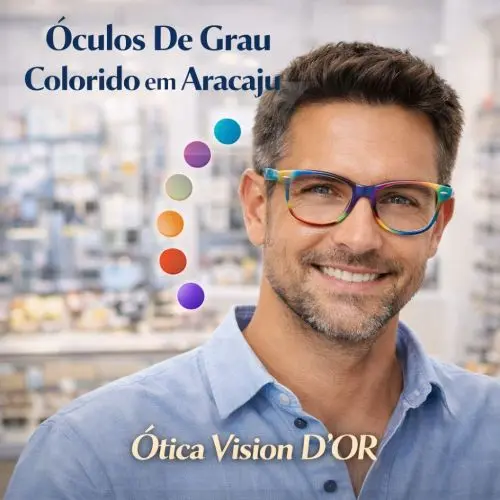 Guia Ótica Vision D'OR – Óculos de Grau e de Sol em Aracaju Óculos De Grau Colorido em Aracaju – Estilo, Criatividade e Visagismo Técnico