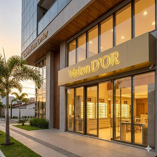 Guia Ótica Vision D'OR – Óculos de Grau e de Sol em Aracaju Ótica na Galeria Flora Center Aracaju – Conveniência e Visagismo